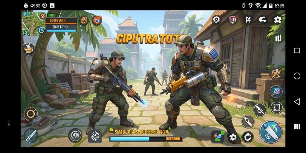 Screenshot gameplay <strong>CIPUTRATOTO</strong> yang menampilkan momen seru dalam simulasi.