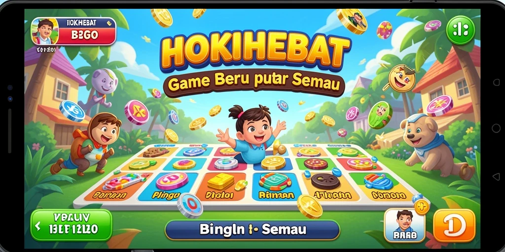 Tangkapan layar gameplay HOKIHEBAT menunjukkan keseruan bermain Bingo.