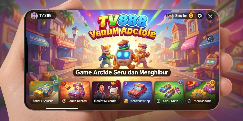Tampilan gameplay menegangkan dari TV888 yang penuh aksi.