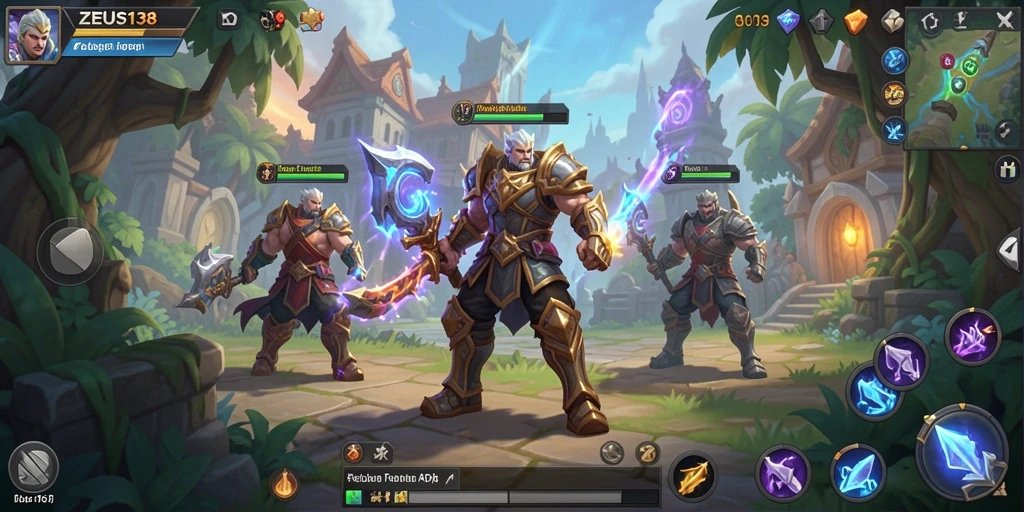Tampilan menarik dari gameplay ZEUS138 yang menampilkan aksi ARPG
