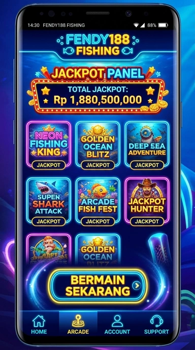 Cuplikan layar aplikasi terbaru di fendy188 dengan fitur unggulan.